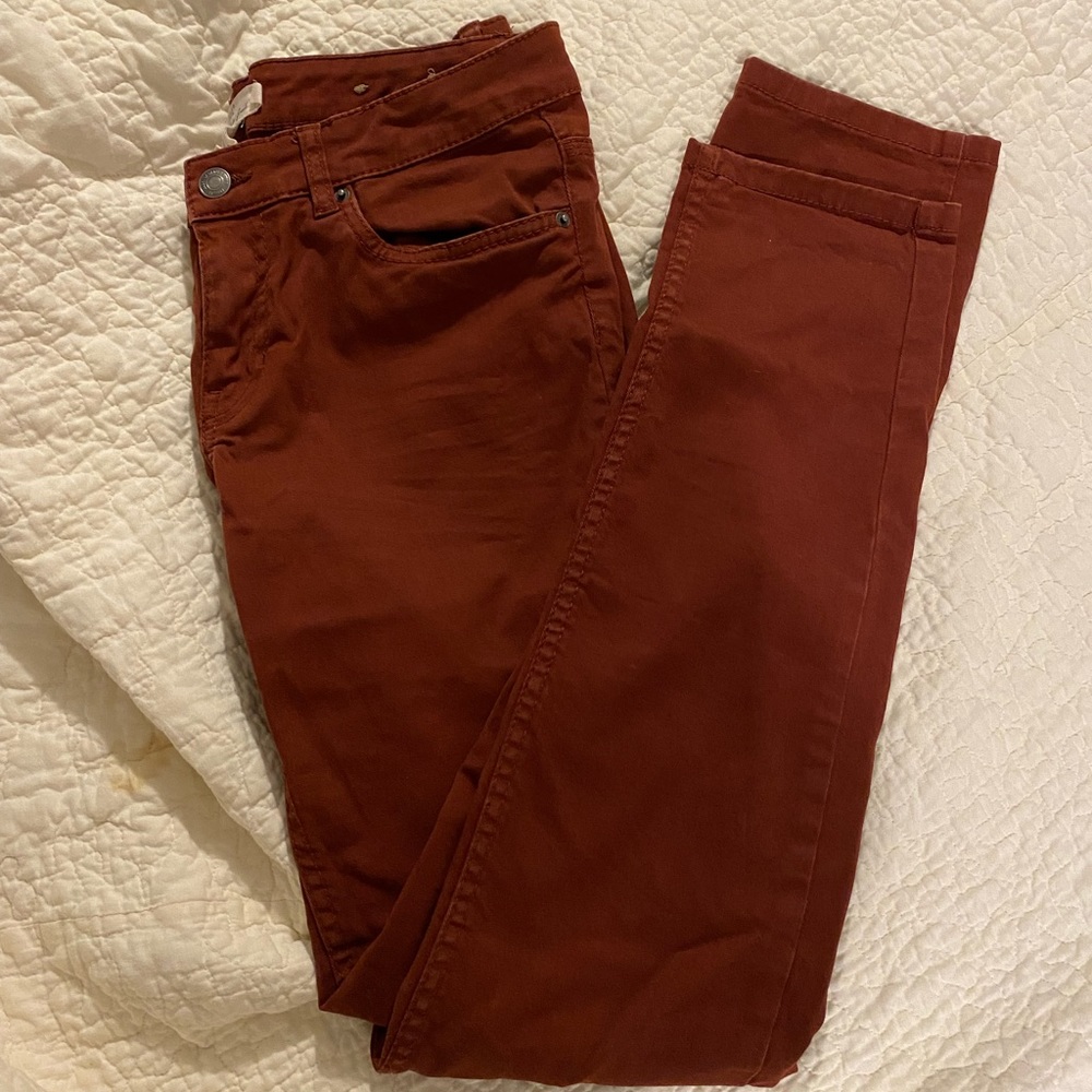 Burnt orange pants